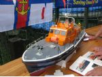 Second place in Scratch Class for Alan Wilson's RNLB Helmet Schroder Of Dunlossit, 50-002. This was a Thames class lifeboat of which six were ordered, but only two delivered. These two operated from 1974 to 1997.